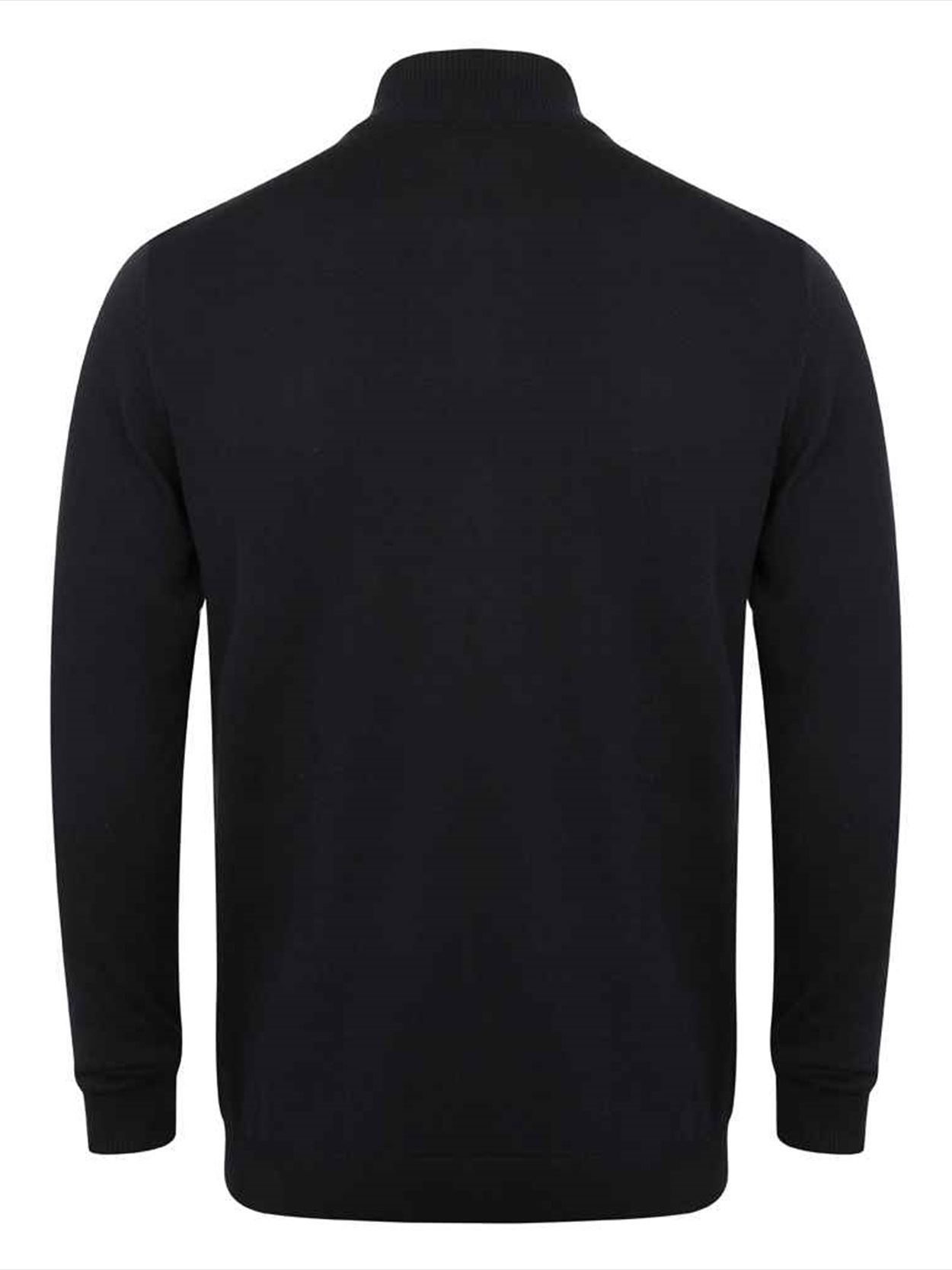 H718 Henbury Unisex Zip Through Cardigan Image 2