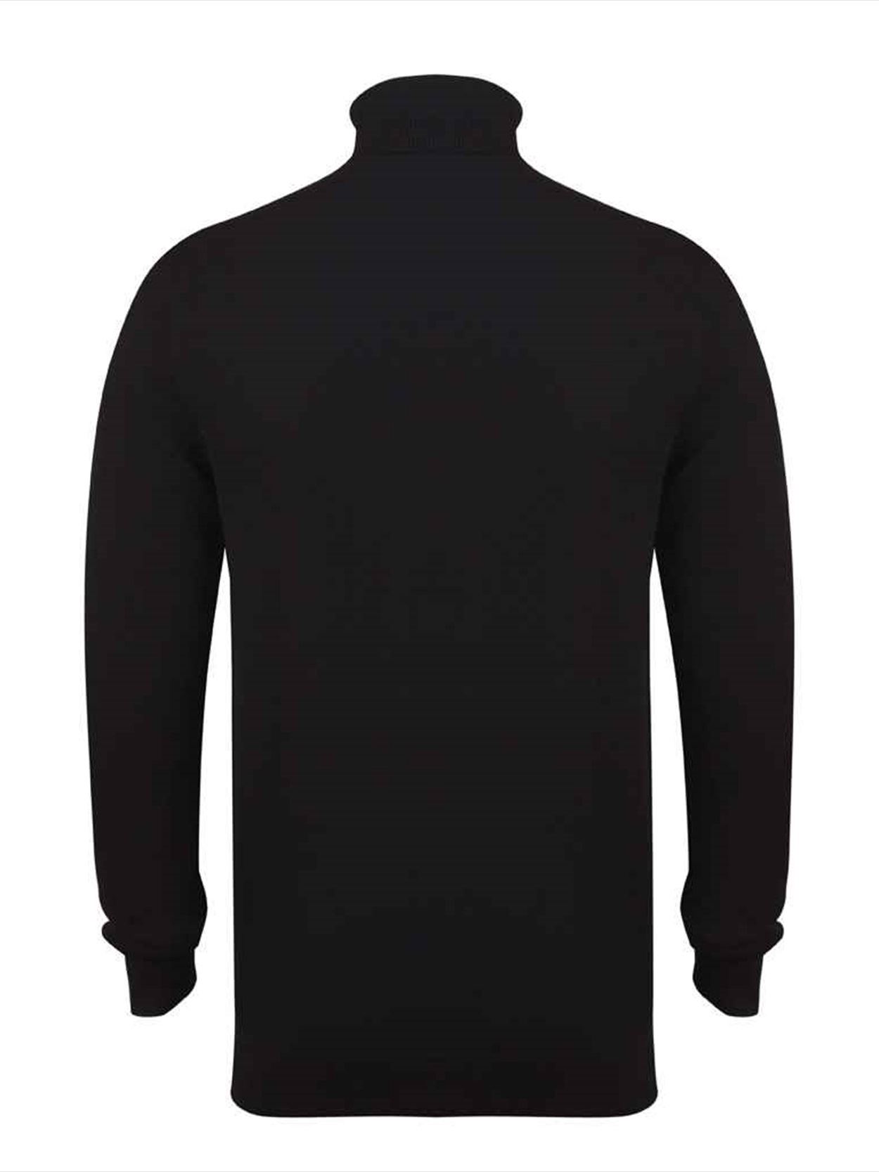 H727 Henbury Roll Neck Sweater Image 2