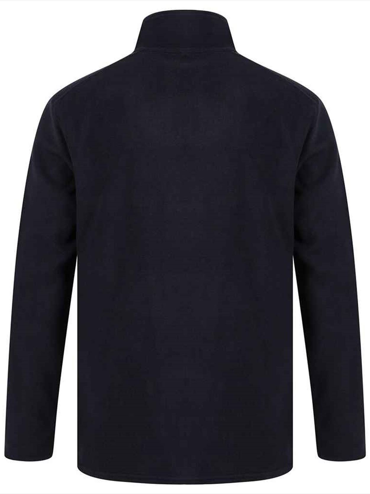 H858 Henbury Zip Neck Micro Fleece Image 2