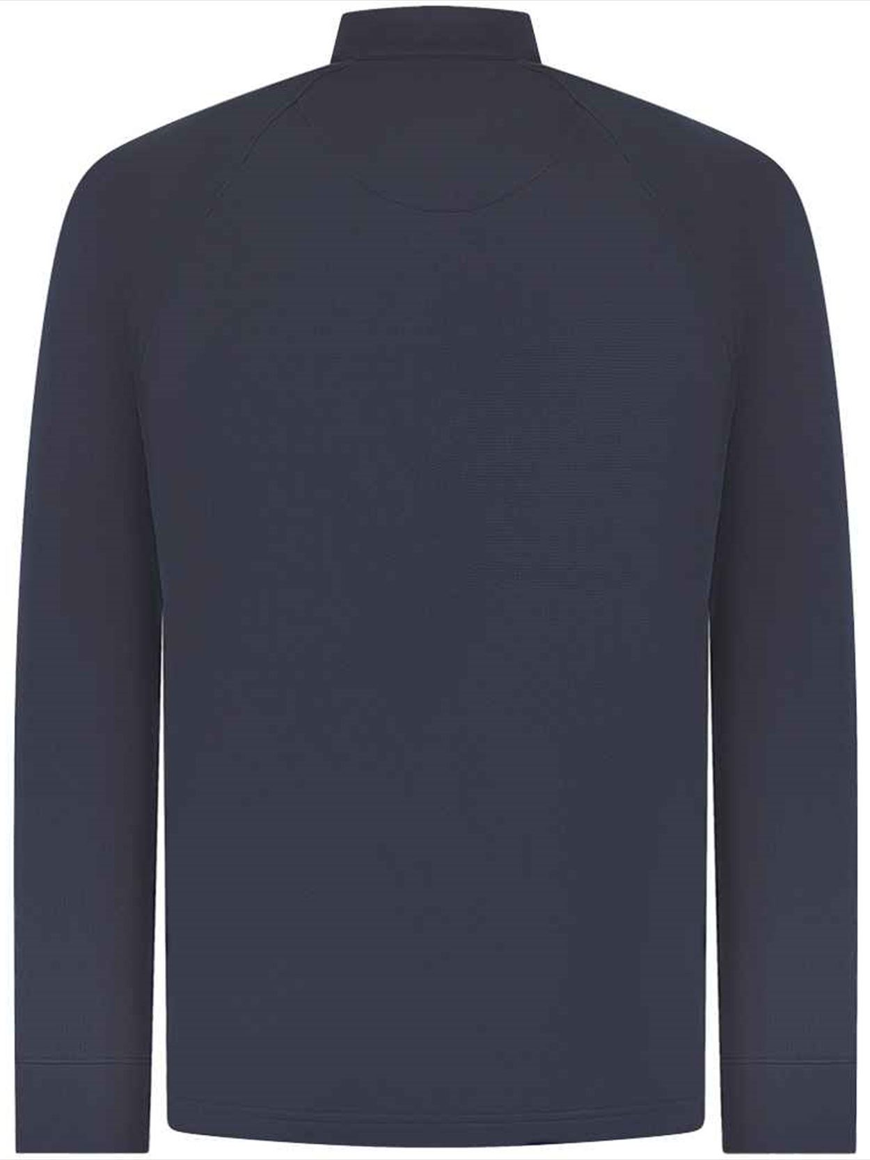 H862 Henbury Zip Neck Wicking Top Image 2