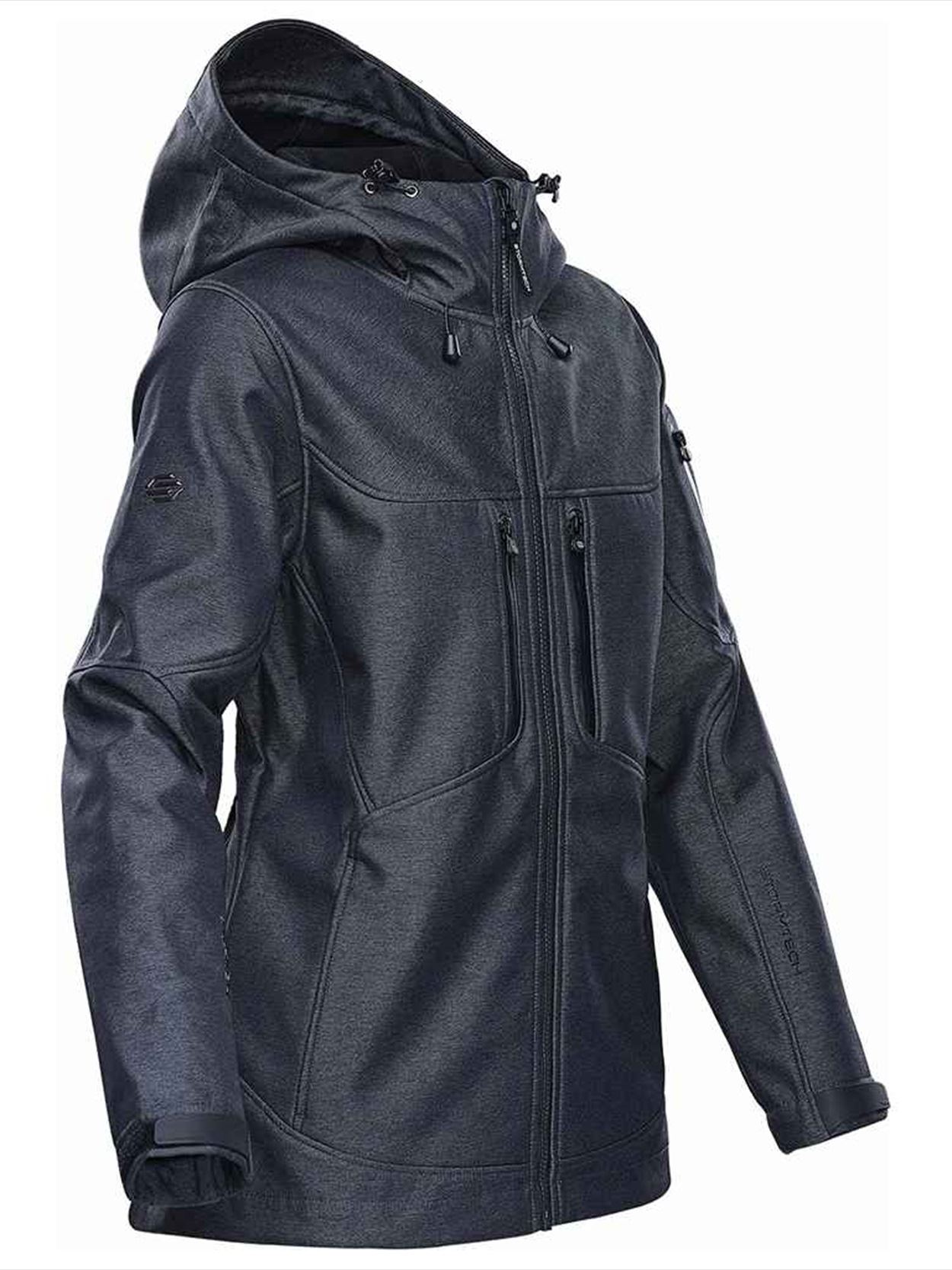 HR-1W Stormtech Ladies Epsilon 2 Hooded Soft Shell Jacket Image 3