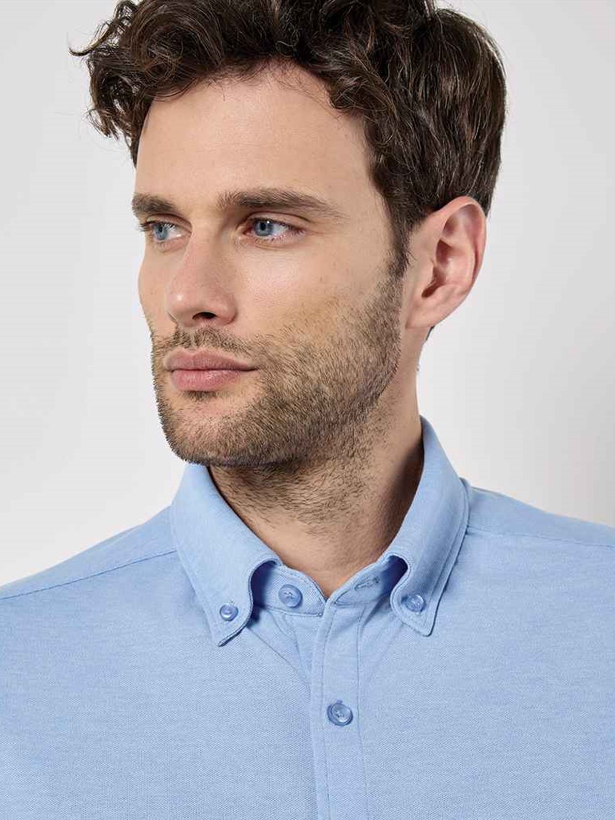 K143 KK143 Kustom Kit Long Sleeve Superwash® 60°C Piqué Shirt Image 1