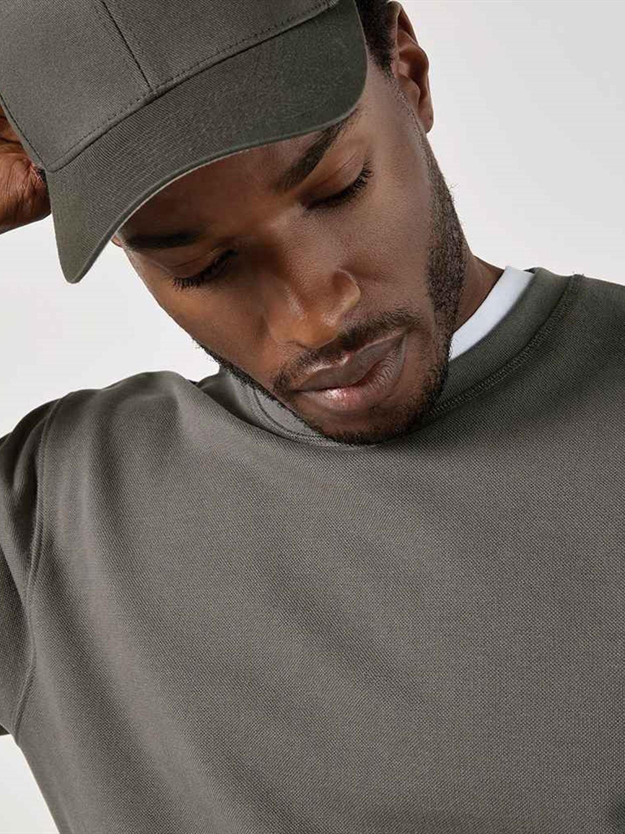 K337 KK337 Kustom Kit Regular Fit Piqué Sweatshirt Image 1