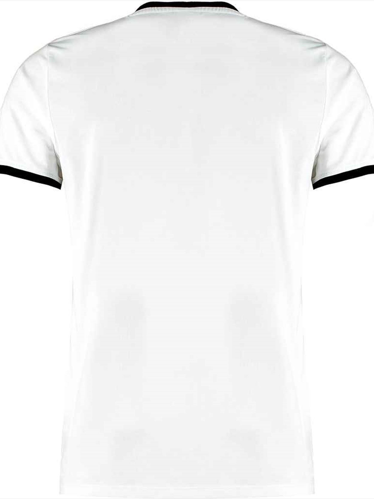 K508 KK508 Kustom Kit Fashion Fit Ringer T-Shirt Image 2