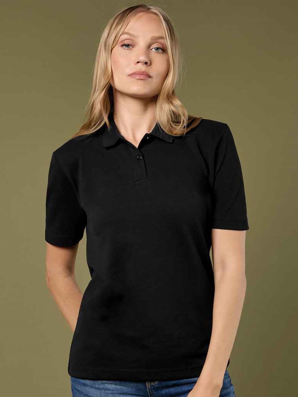K722 KK722 Kustom Kit Ladies Regular Fit Workforce Piqué Polo Shirt Image 1