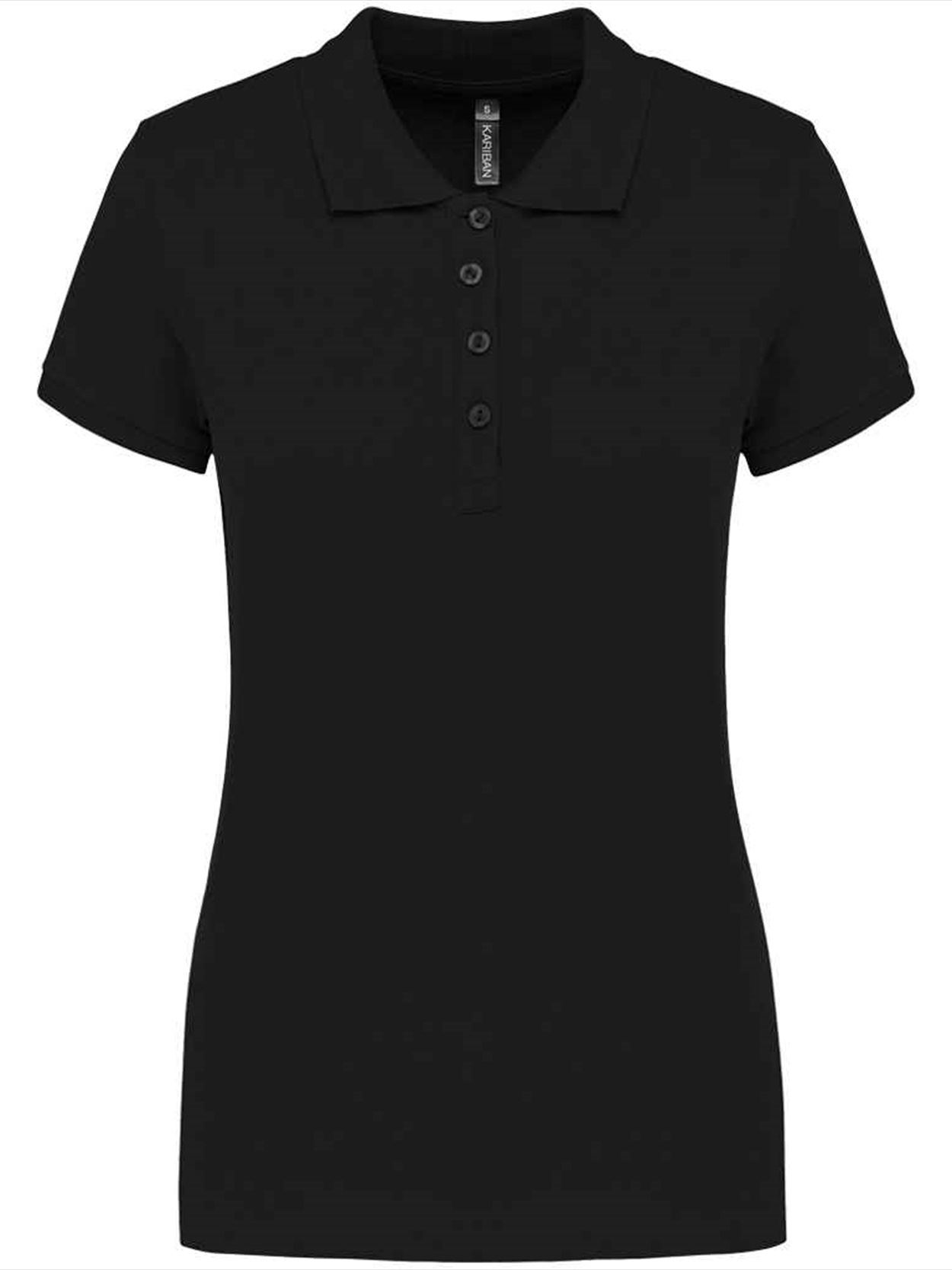 KB255 K255 Kariban Ladies Short Sleeve Piqué Polo Shirt Image 1