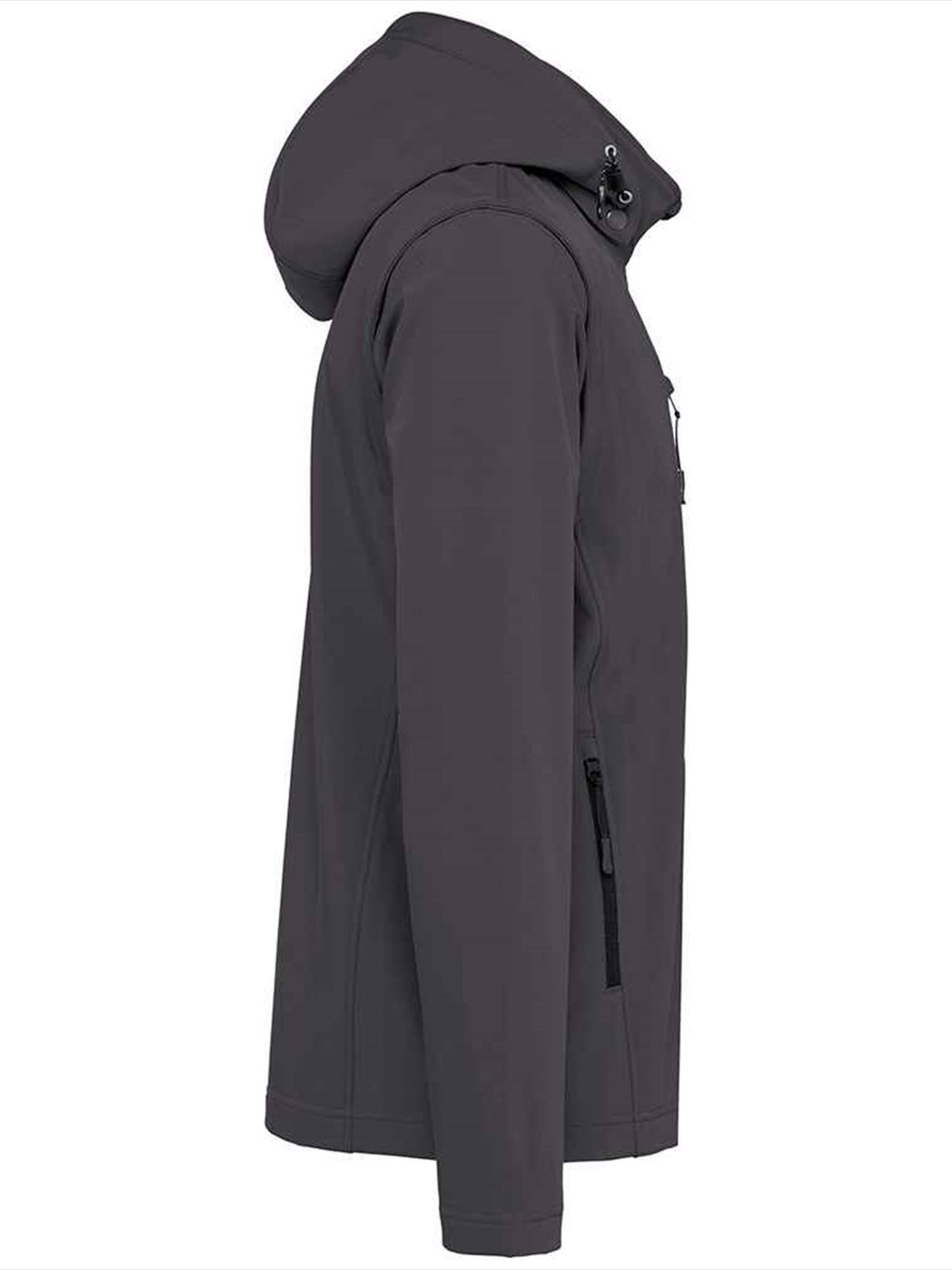 KB422 K422 Kariban Unisex Three Layer Hooded Soft Shell Jacket Image 3