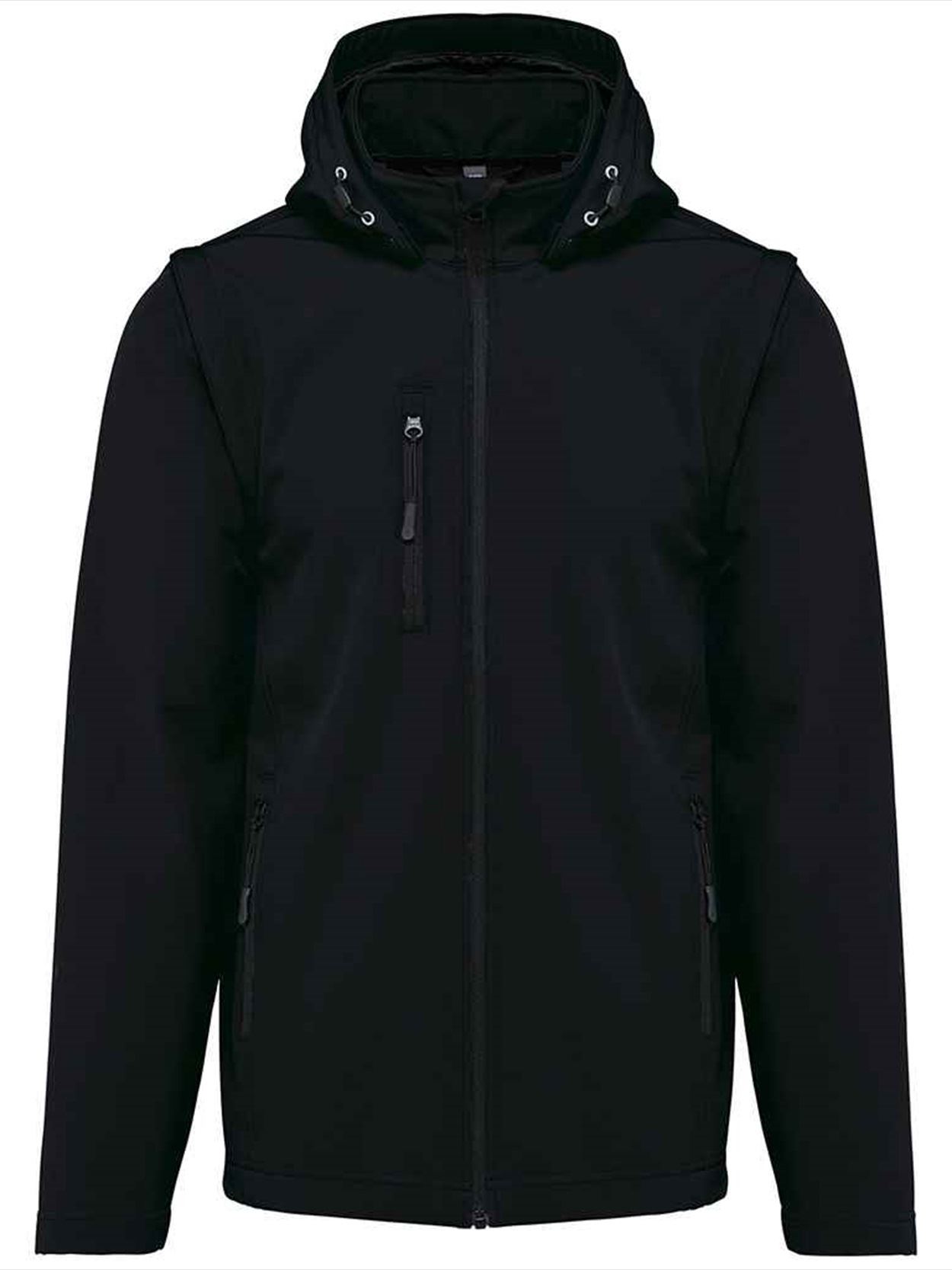 KB422 K422 Kariban Unisex Three Layer Hooded Soft Shell Jacket Image 1