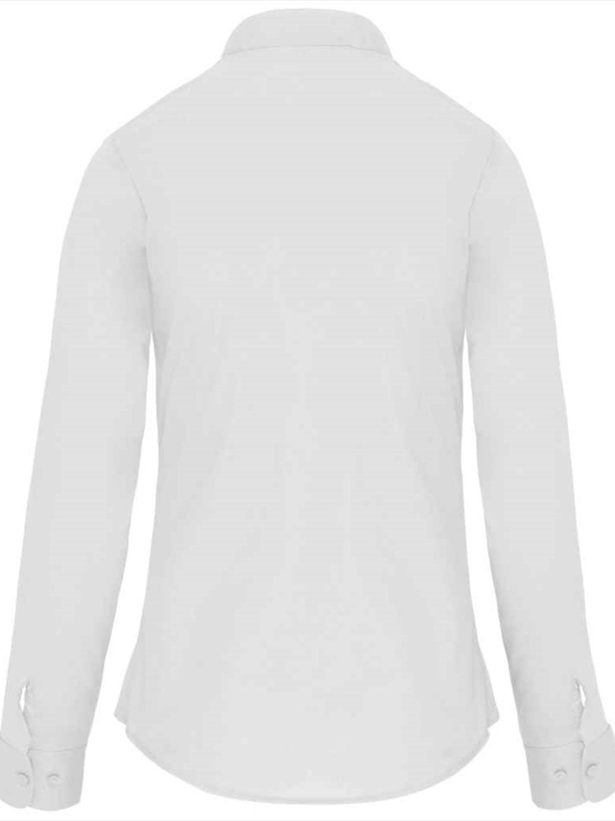 KB514 K514 Kariban Ladies Long Sleeve Mandarin Collar Shirt Image 2