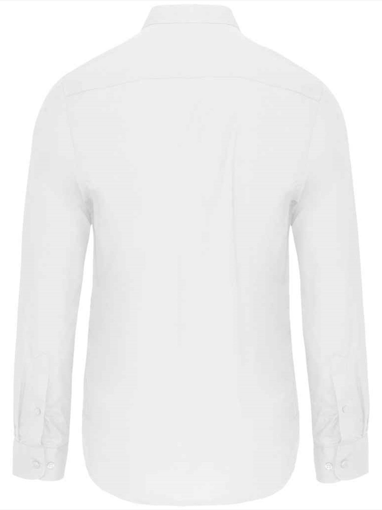 KB515 K515 Kariban Long Sleeve Mandarin Collar Shirt Image 2