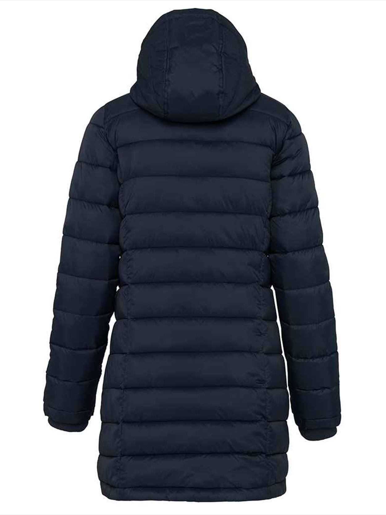 KB6129 K6129 Kariban Ladies Lightweight Long Padded Parka Jacket Image 2