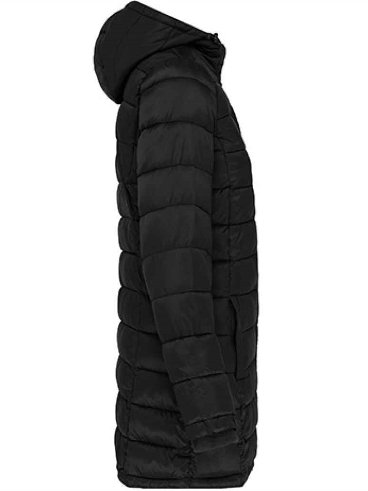 KB6129 K6129 Kariban Ladies Lightweight Long Padded Parka Jacket Image 3