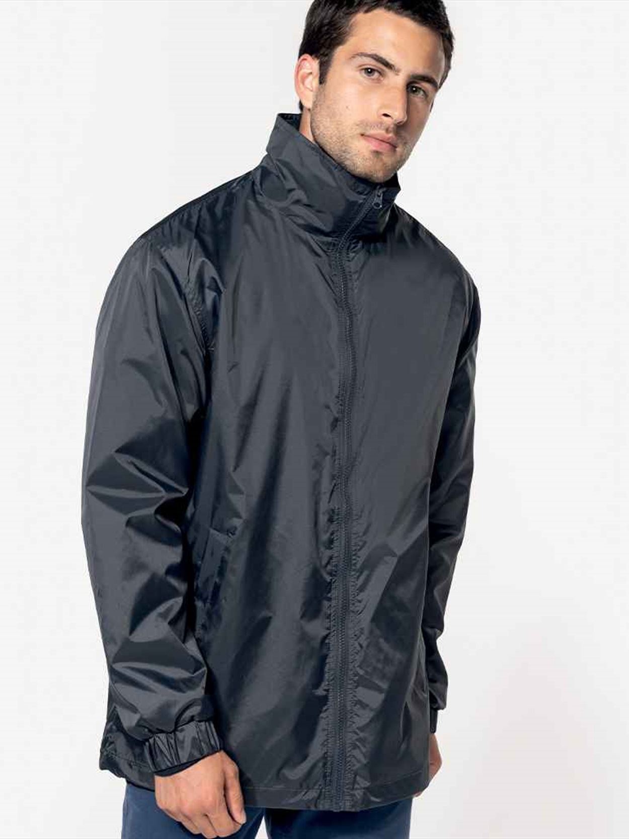 KB687 K687 Kariban Lined Windbreaker Jacket Image 5