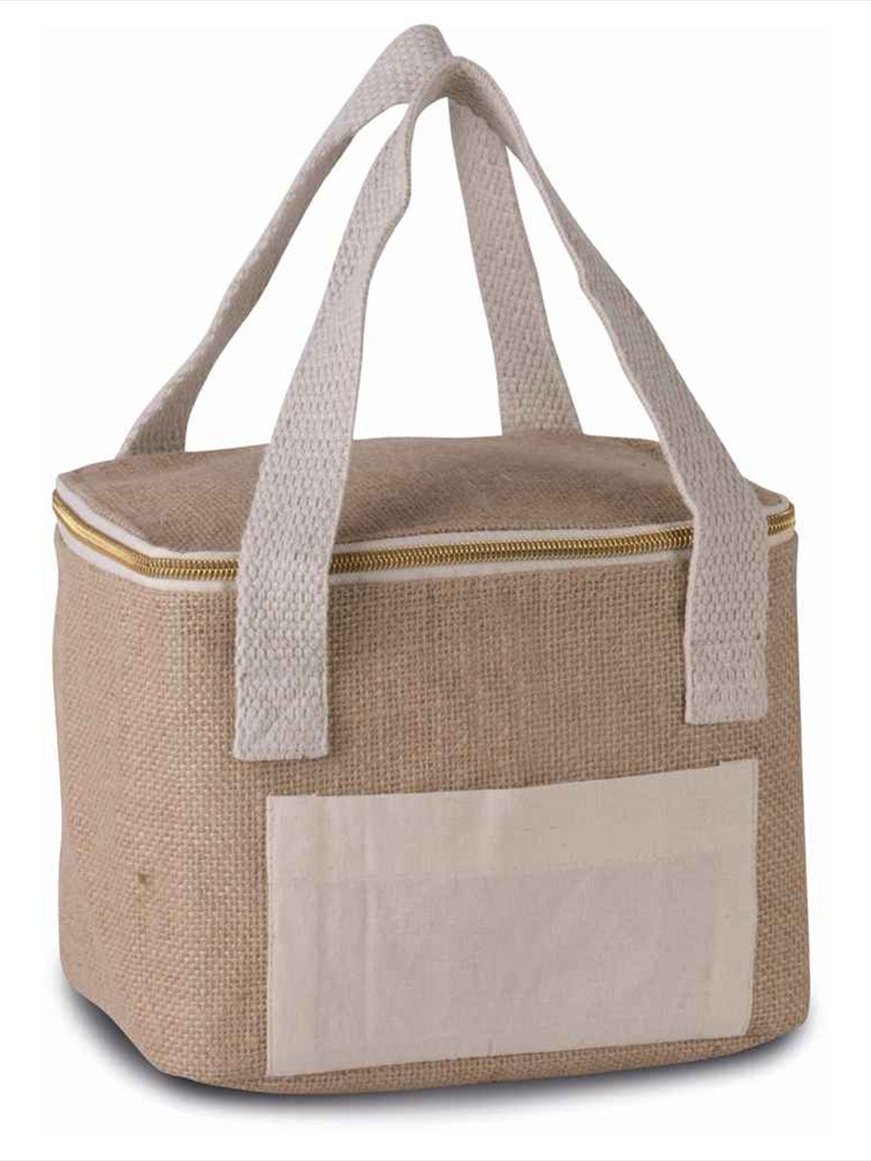 KI0352 Kimood Small Jute Cool Bag Image 1