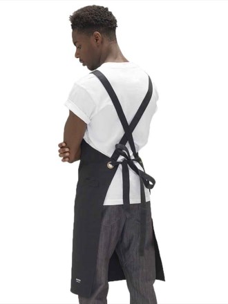LE102 DE109 Le Chef Crossover Bib Apron