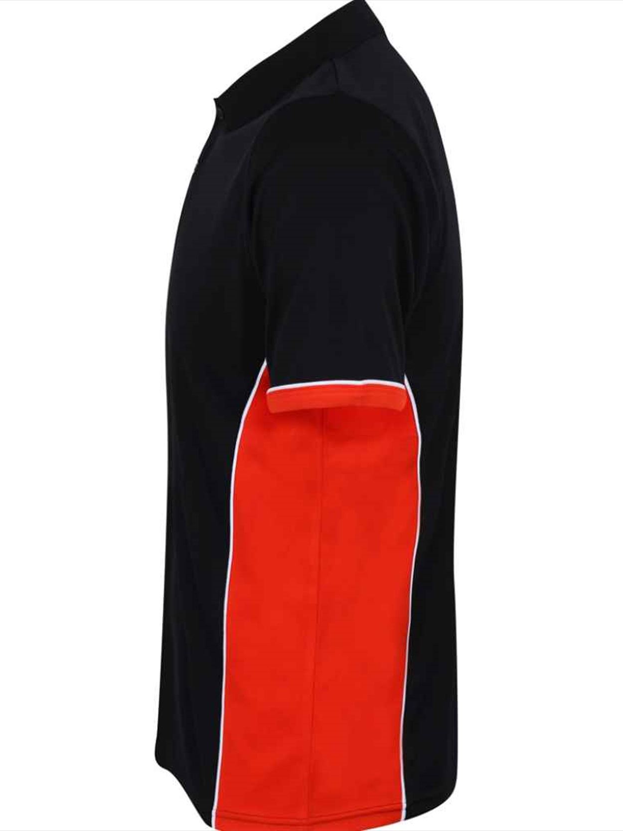 LV355 Finden + Hales Contrast Panel Polo Shirt Image 3