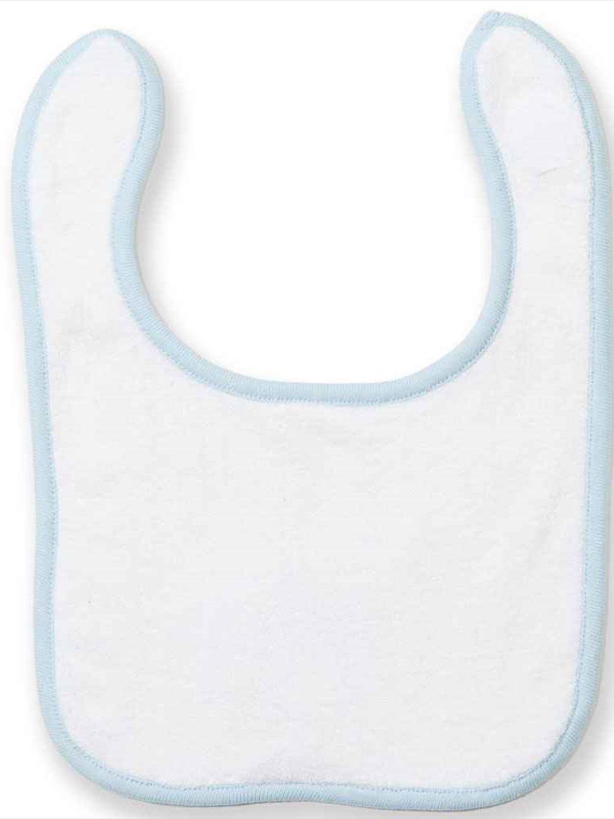 LW22T Larkwood Baby/Toddler Terry Bib Image 1
