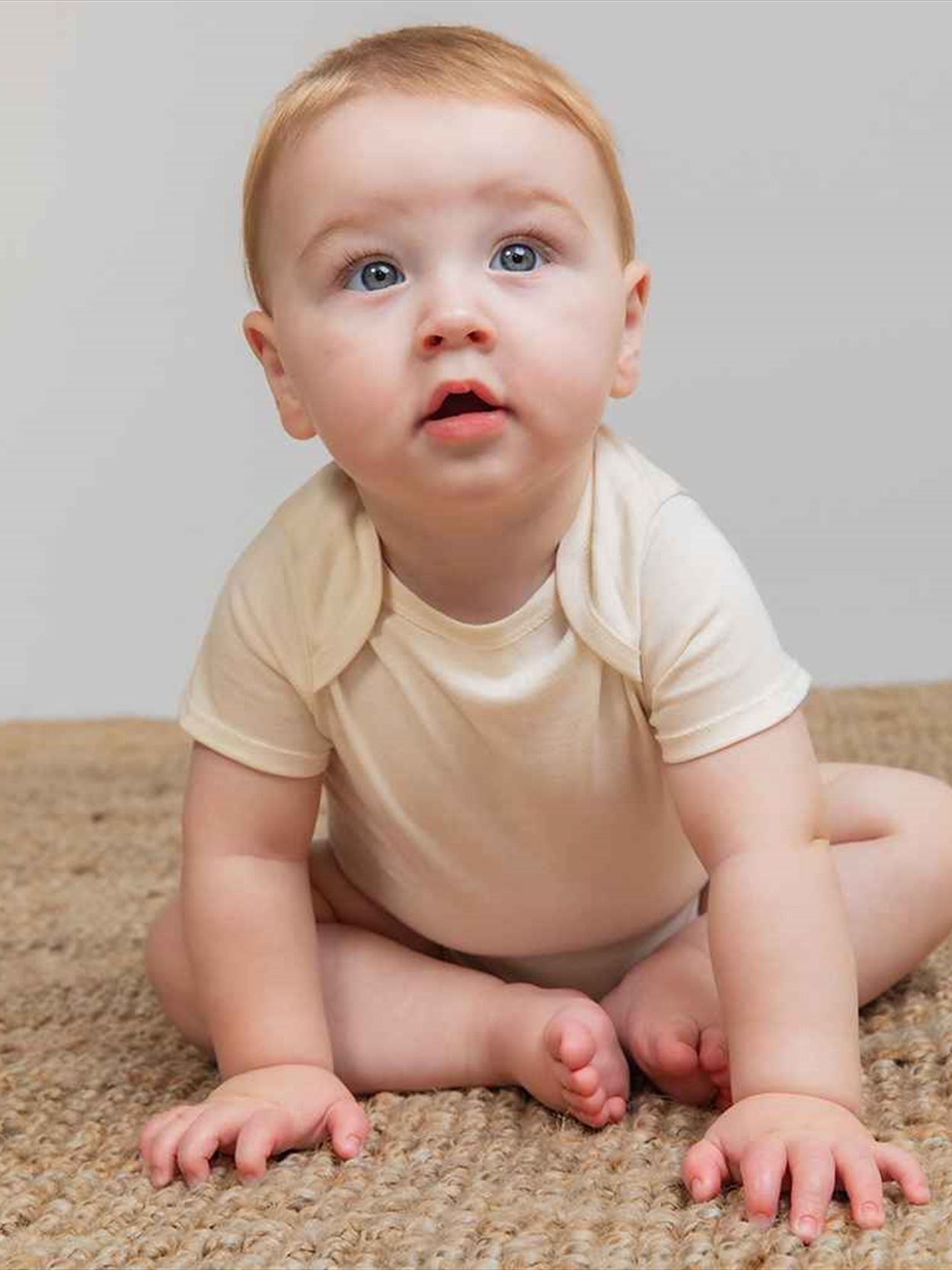LW655 Larkwood Organic Baby Bodysuit Image 1
