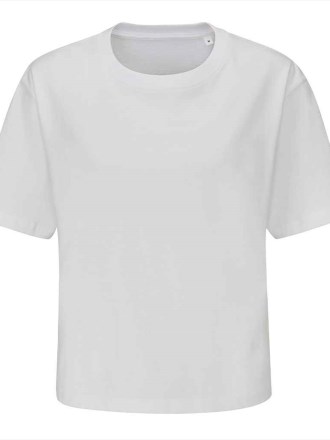M198 Mantis Ladies Cropped Heavy T-Shirt