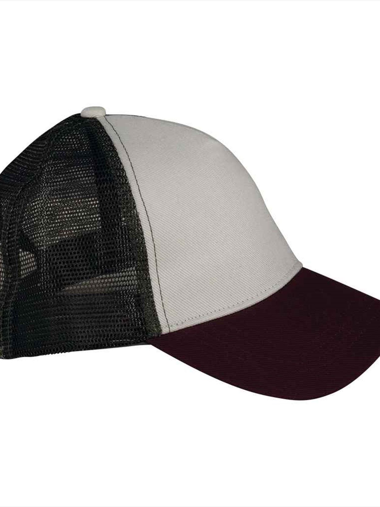 NS035 Native Spirit 5 Panel Trucker Cap Image 3