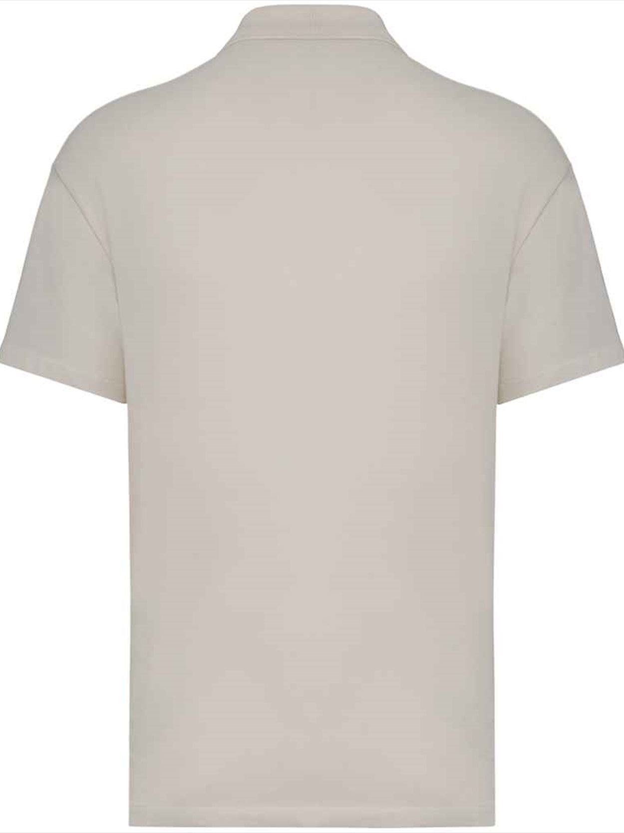 NS204 Native Spirit Drop Shoulder Piqué Polo Shirt Image 2