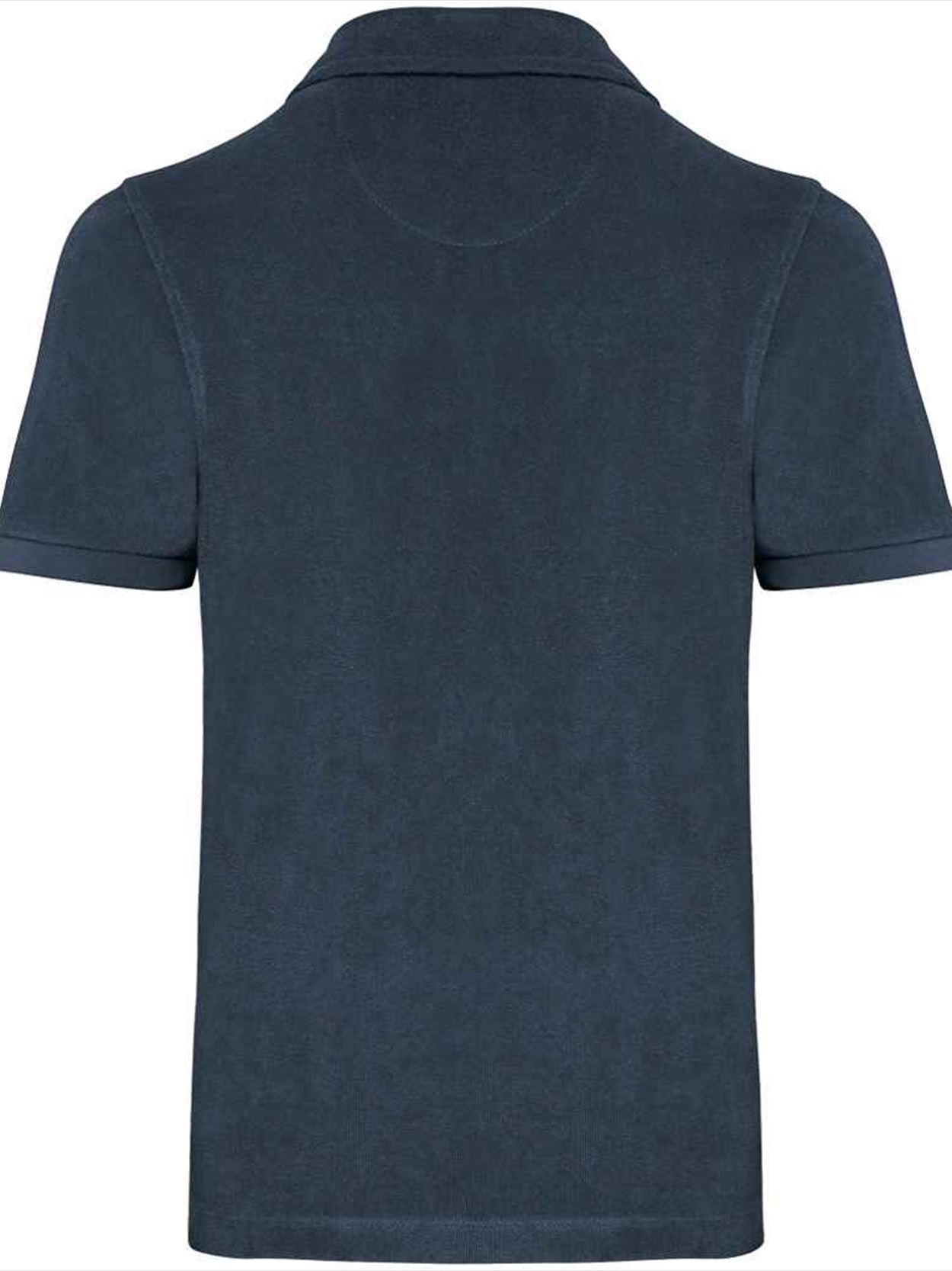 NS218 Native Spirit Kids Terry Towel Polo Shirt Image 2