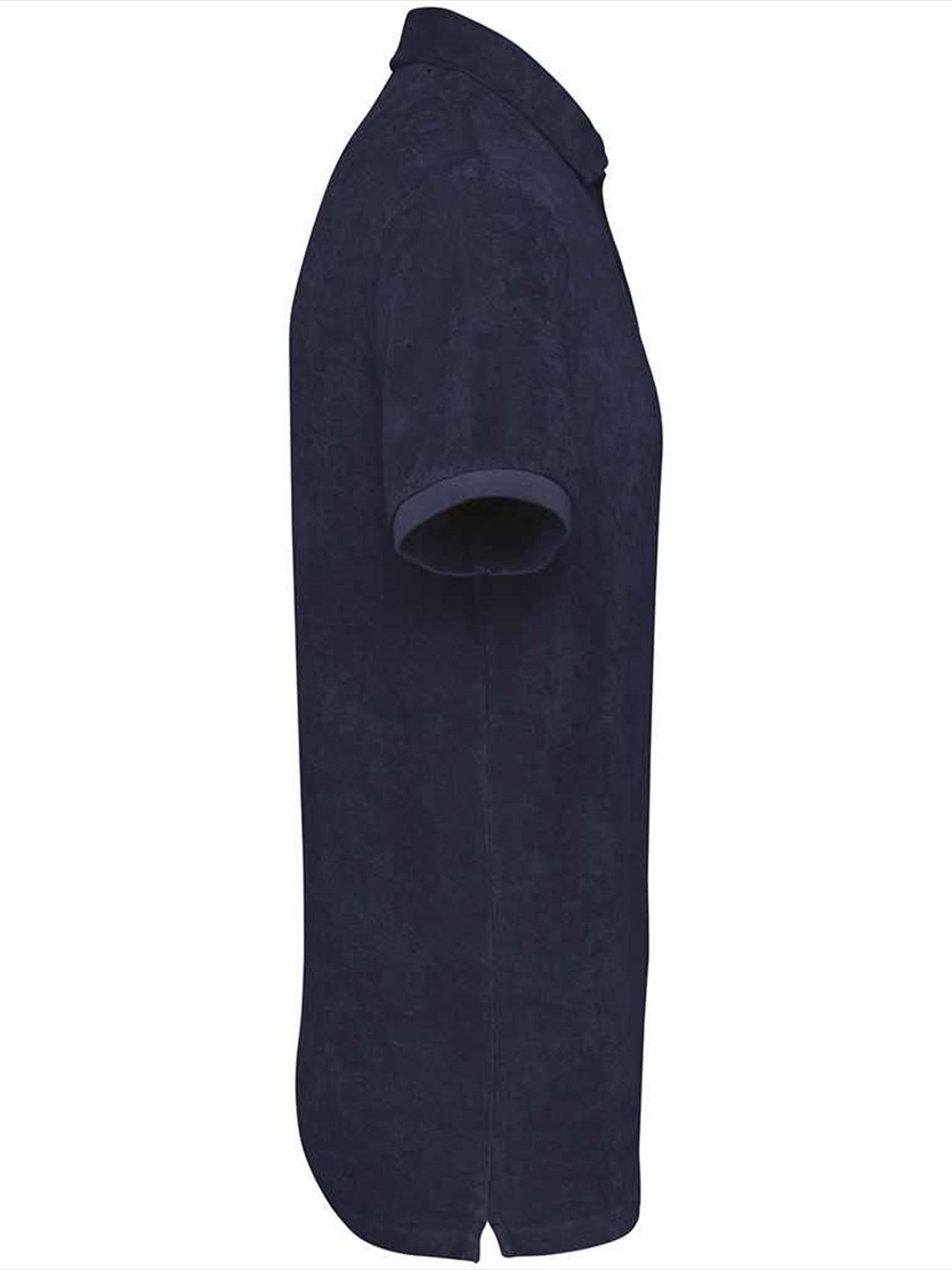 NS227 Native Spirit Terry Towel Polo Shirt Image 3