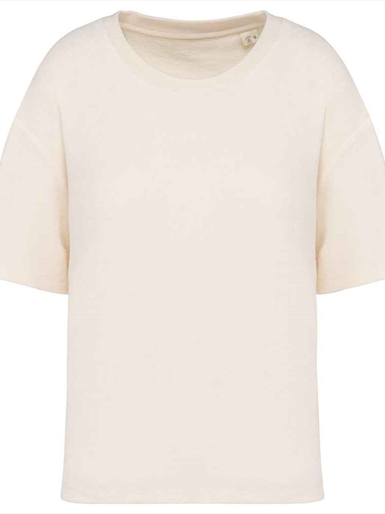 NS328 Native Spirit Ladies Terry Towel T-Shirt Image 1