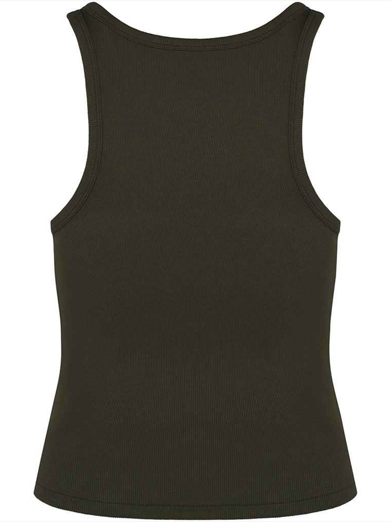 NS344 Native Spirit Ladies Ribbed Tank Top Image 2