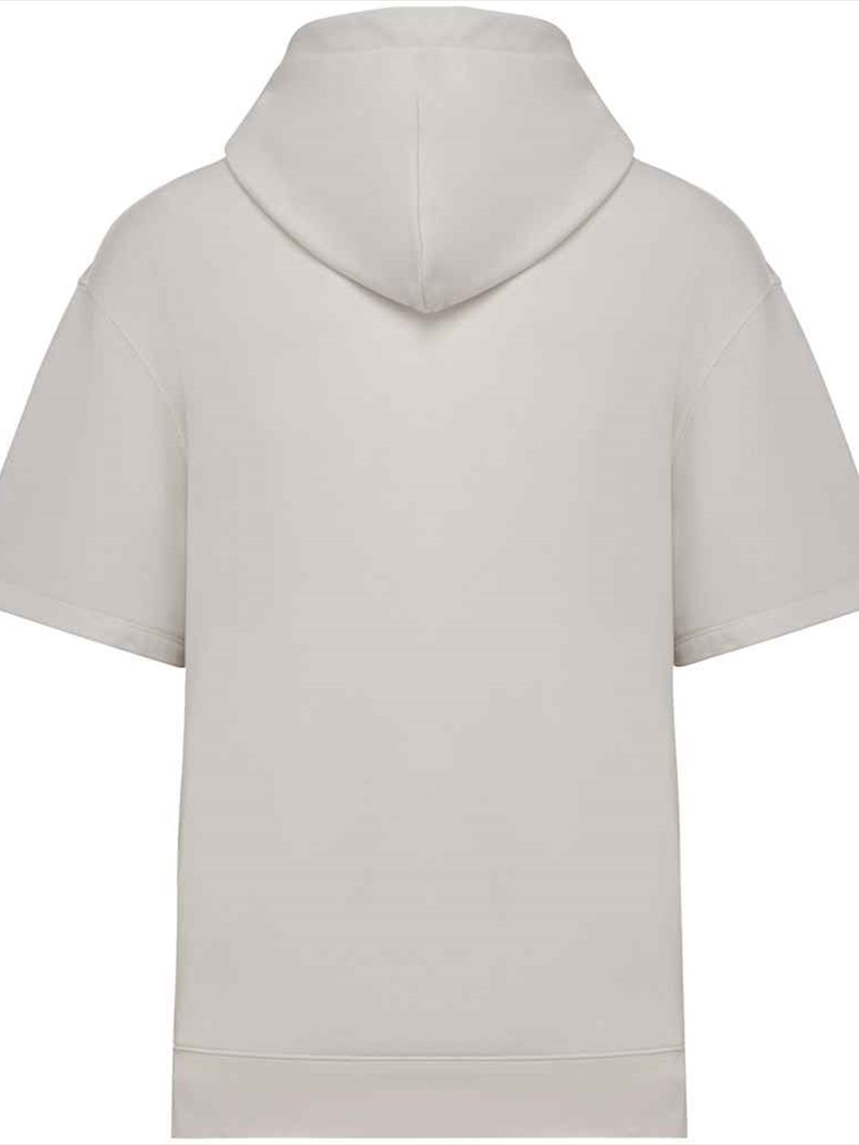 NS406 Native Spirit Unisex French Terry Short Sleeve Hooded Sweatshirt Image 2