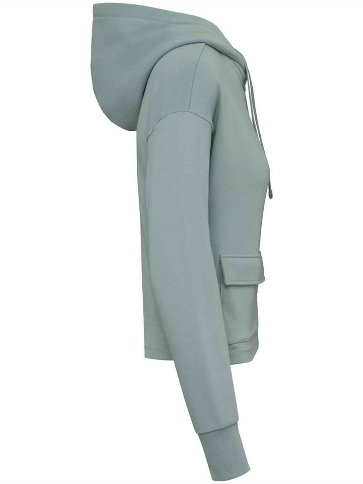 NS409 Native Spirit Ladies Full Zip Hooded Sweatshirt Image 3