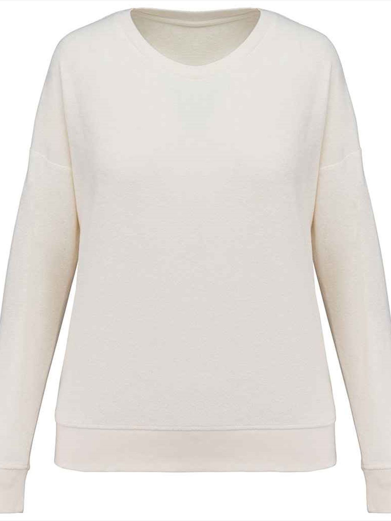 NS413 Native Spirit Ladies Terry Towel Sweatshirt Image 1
