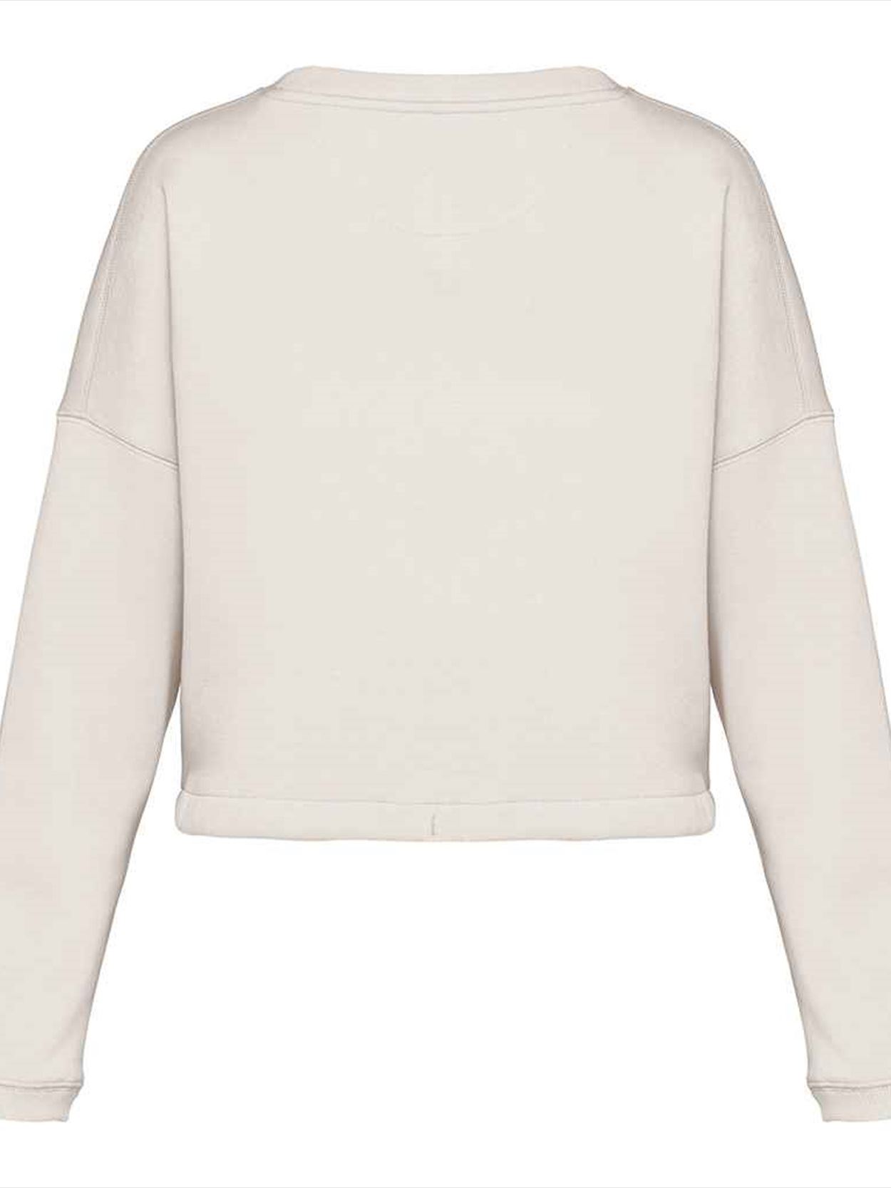 NS429 Native Spirit Ladies Oversized Cropped Sweatshirt Image 2