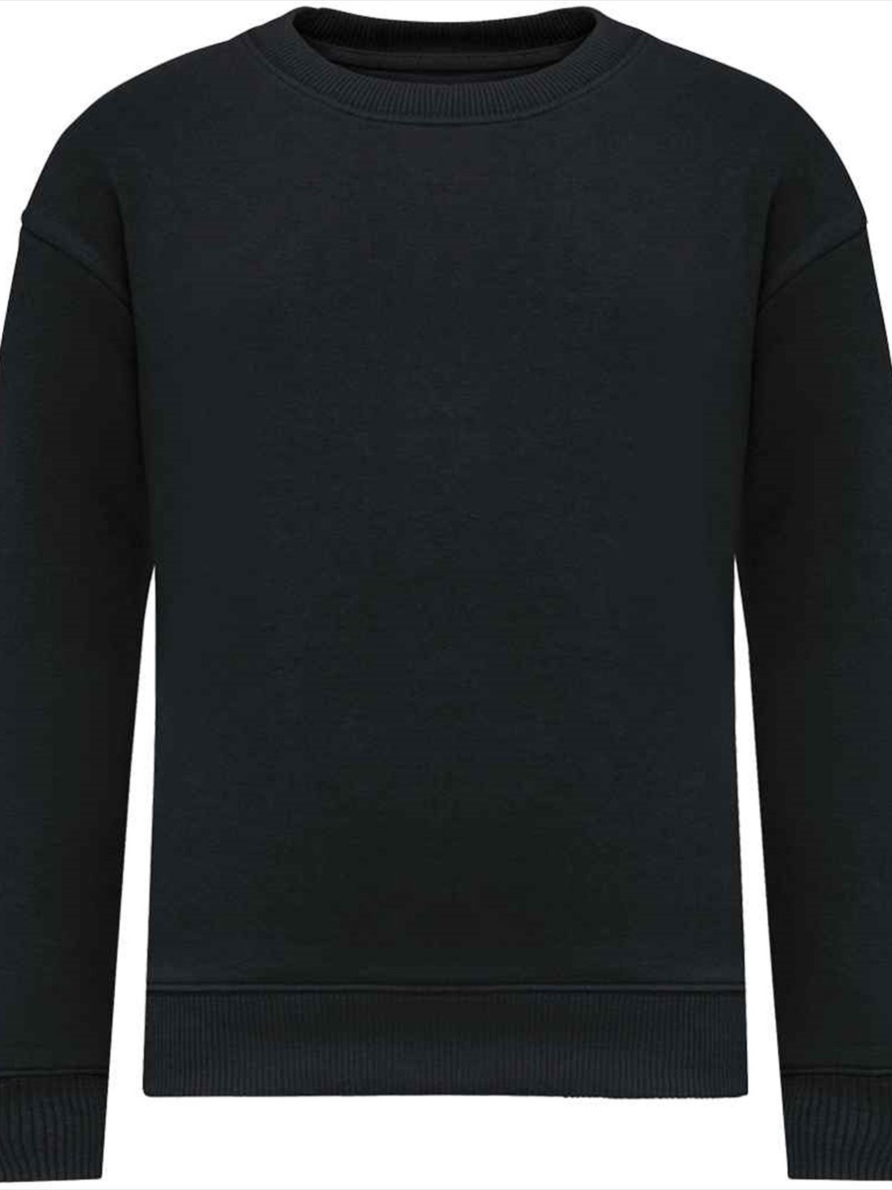 NS437 Native Spirit Kids Oversized Round Neck Sweatshirt Image 1