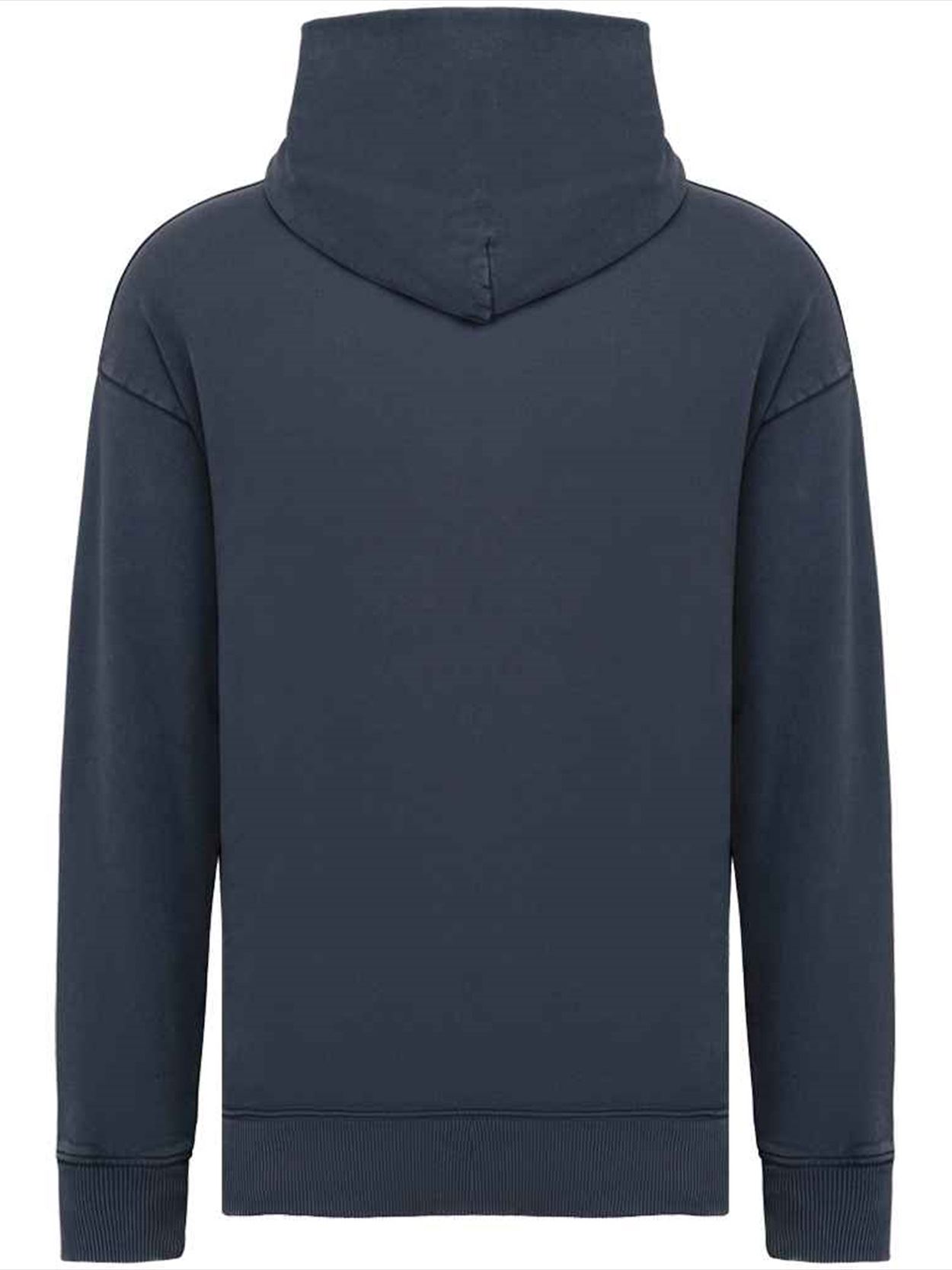 NS448 Native Spirit Unisex Washed Effect Oversized Hooded Sweatshirt Image 2