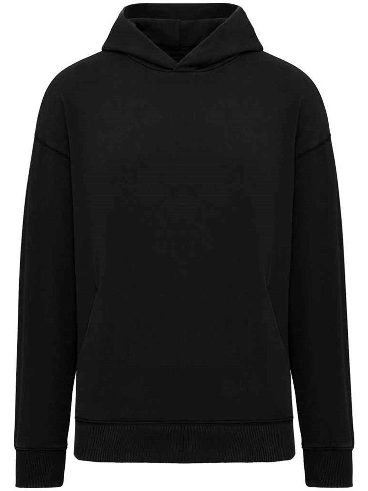 NS448 Native Spirit Unisex Washed Effect Oversized Hooded Sweatshirt Image 1