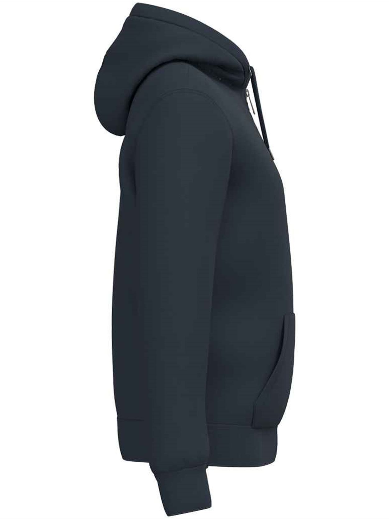 NS460 Native Spirit Unisex Sherpa lined Full Zip Sweatshirt Image 3