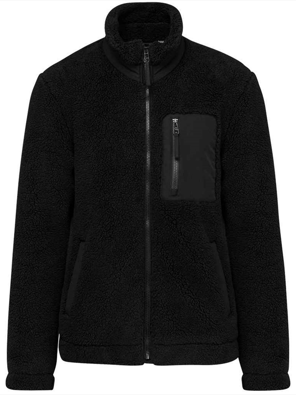 NS604 Native Spirit Unisex Sherpa Jacket Image 1