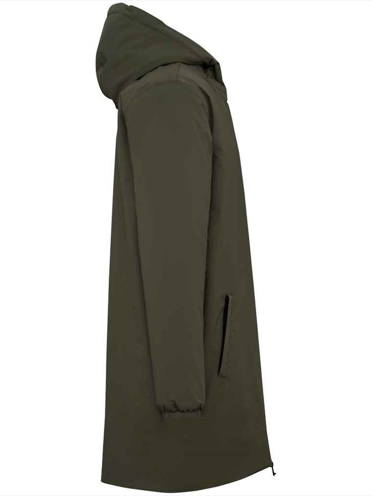 NS609 Native Spirit Unisex Sherpa Lined Waterproof Jacket Image 3