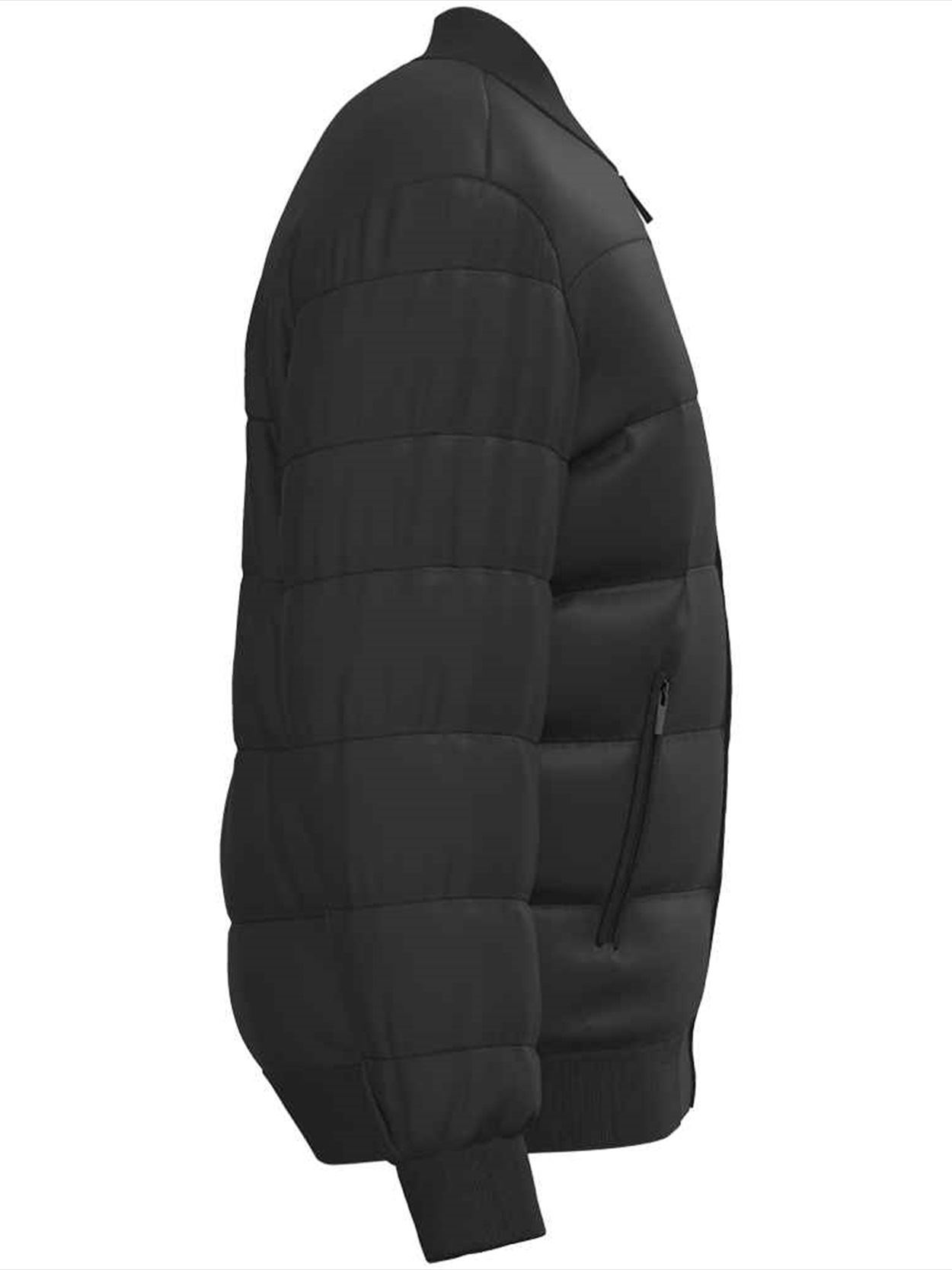NS613 Native Spirit Varsity Collar Padded Jacket Image 3