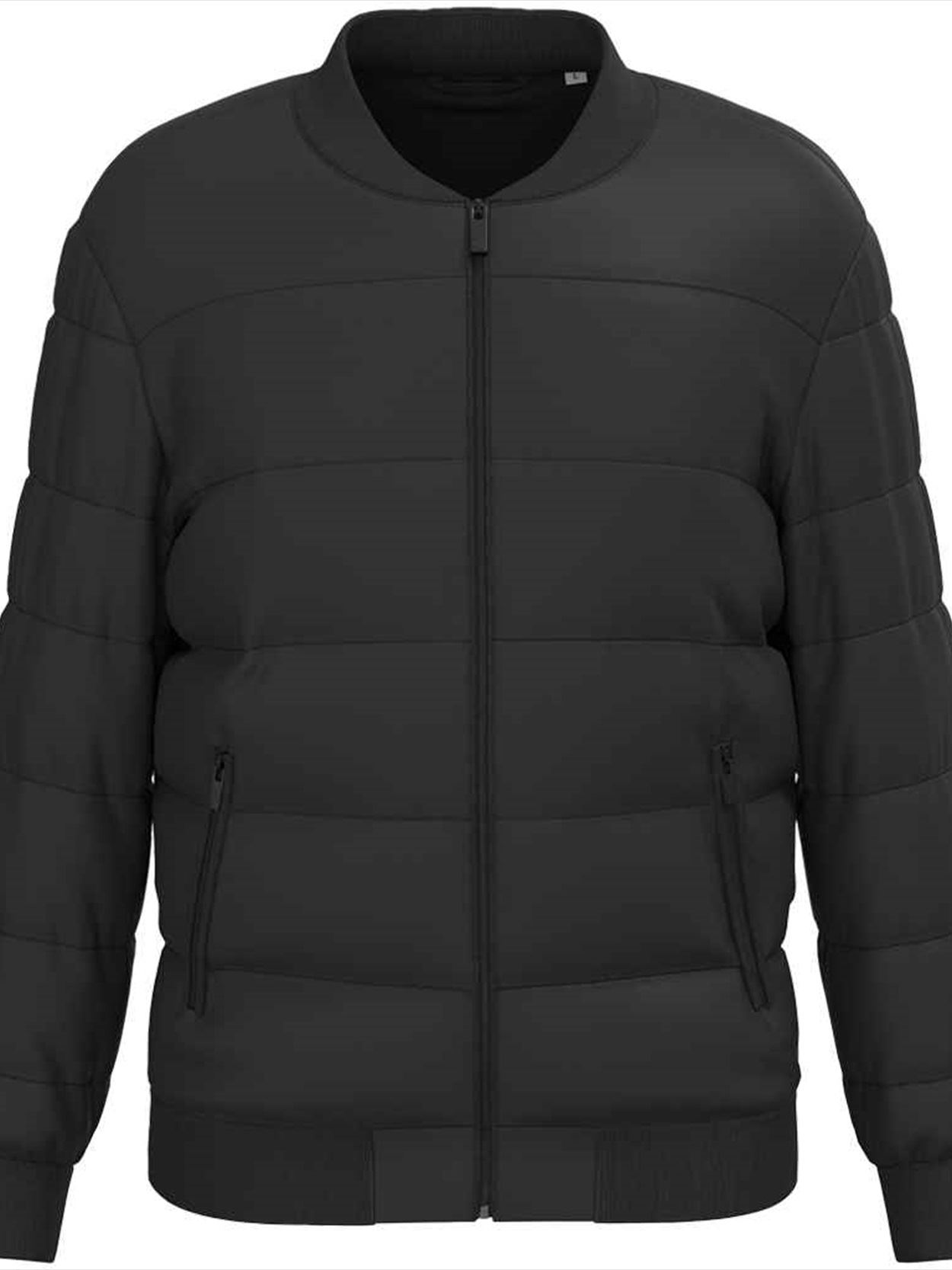 NS613 Native Spirit Varsity Collar Padded Jacket Image 1