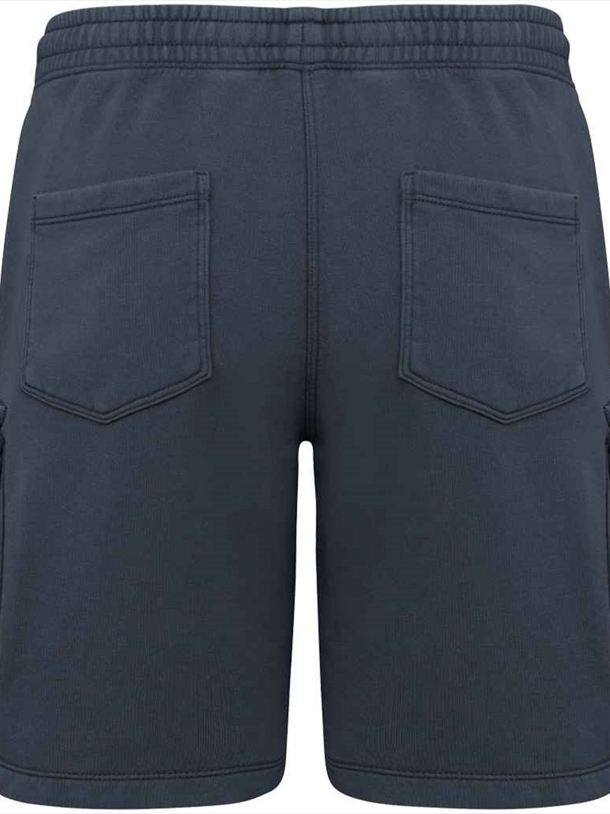 NS717 Native Spirit French Terry Washed Effect Cargo Shorts Image 2