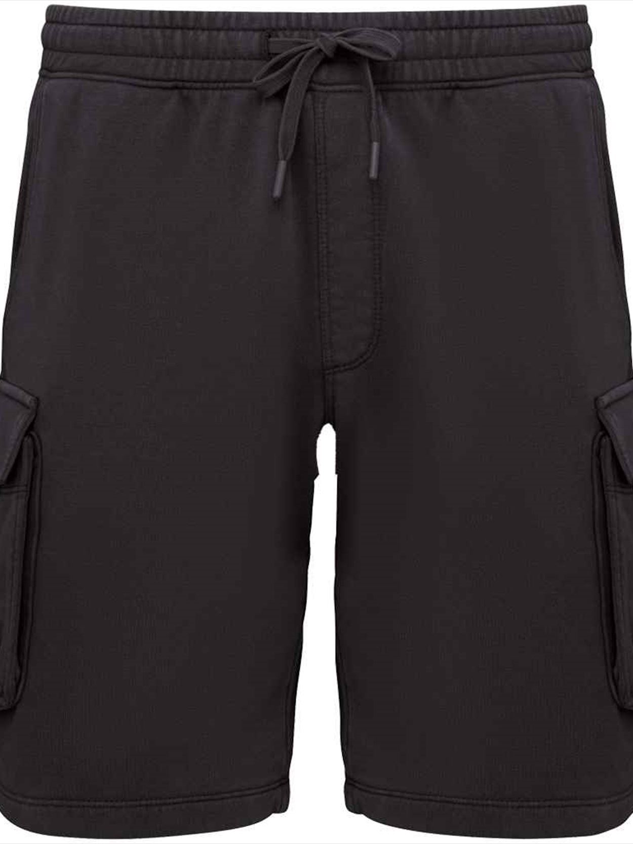 NS717 Native Spirit French Terry Washed Effect Cargo Shorts Image 1
