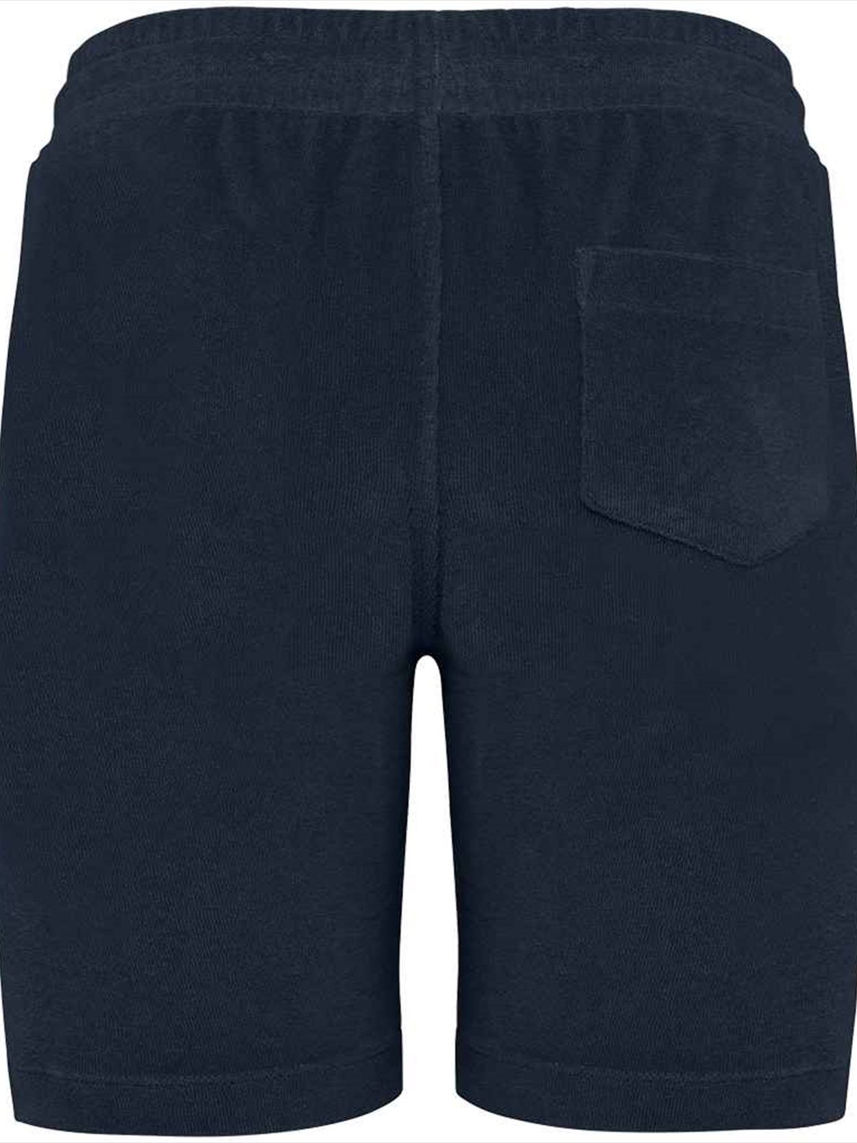 NS718 Native Spirit Kids Drawcord Terry Towel Shorts Image 2
