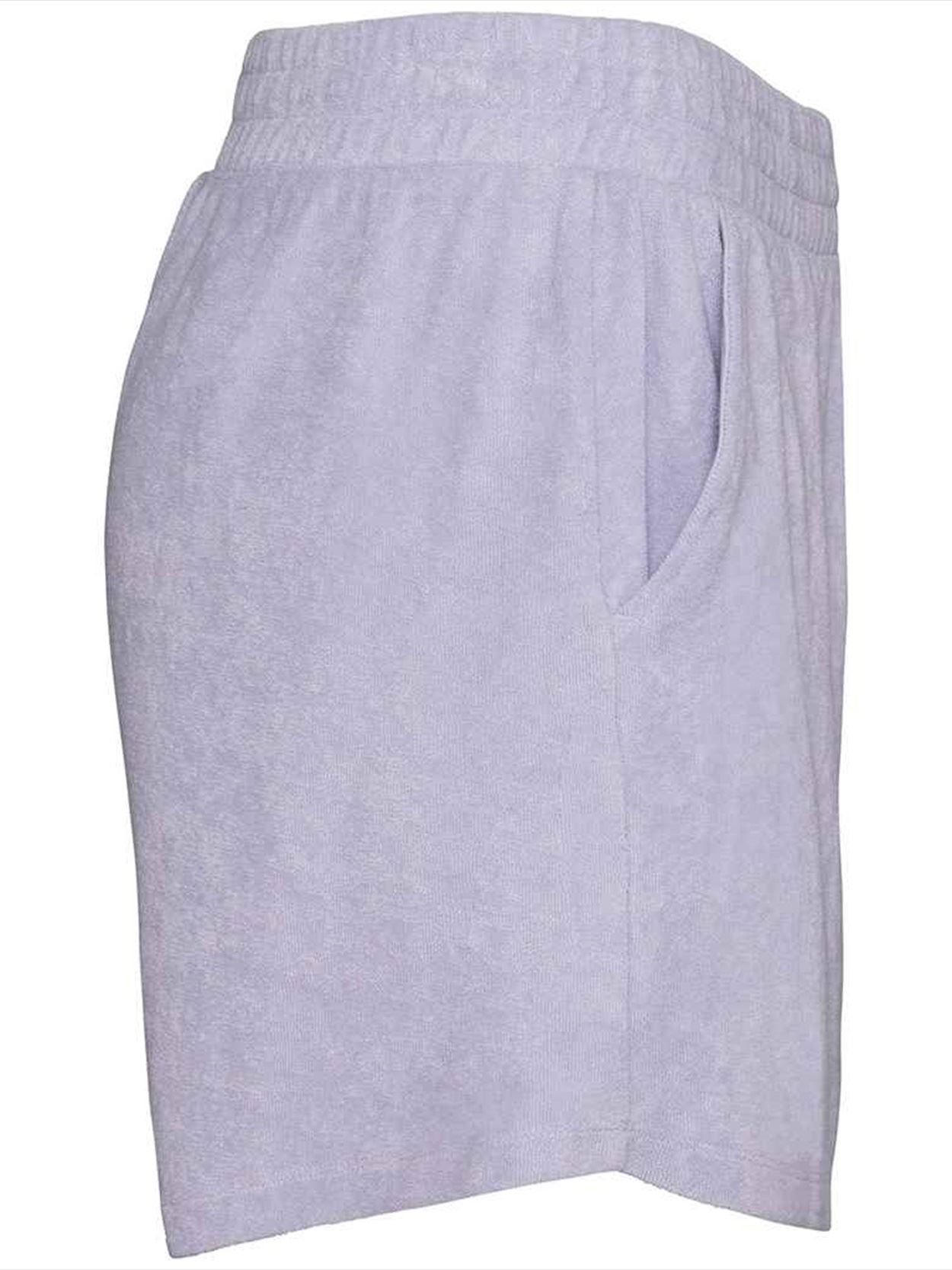 NS728 Native Spirit Ladies Terry Towel Shorts Image 3