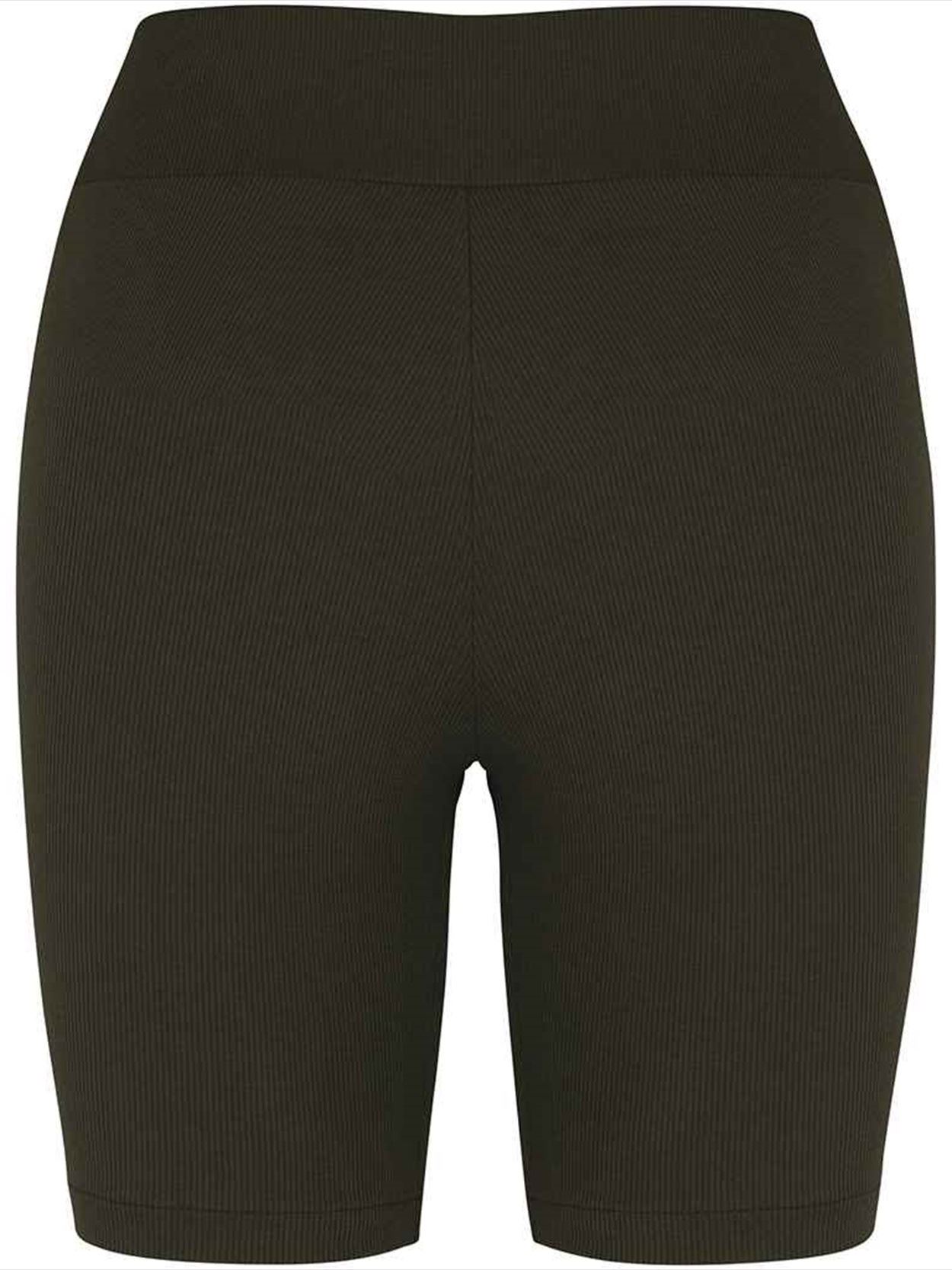NS744 Native Spirit Ladies Ribbed Shorts Image 2