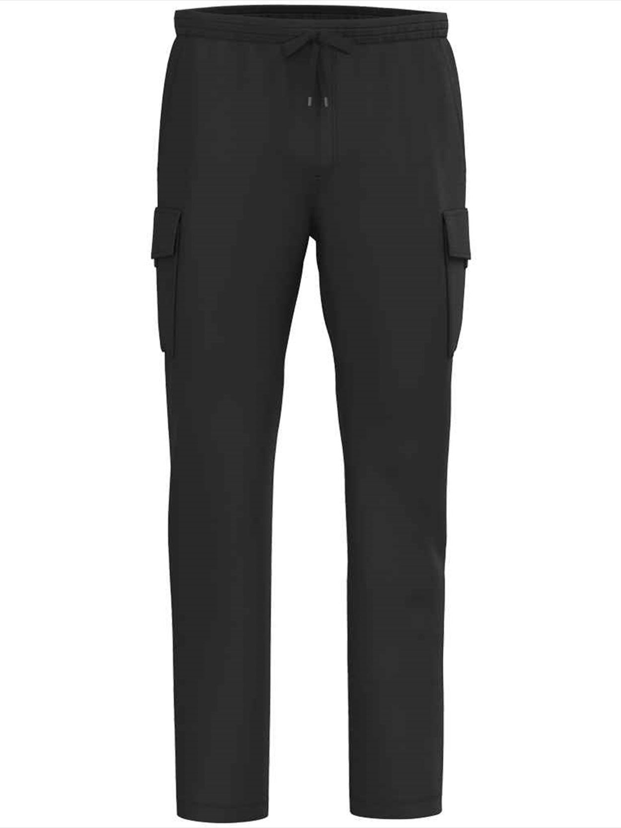 NS777 Native Spirit French Terry Washed Cargo Trousers Image 1