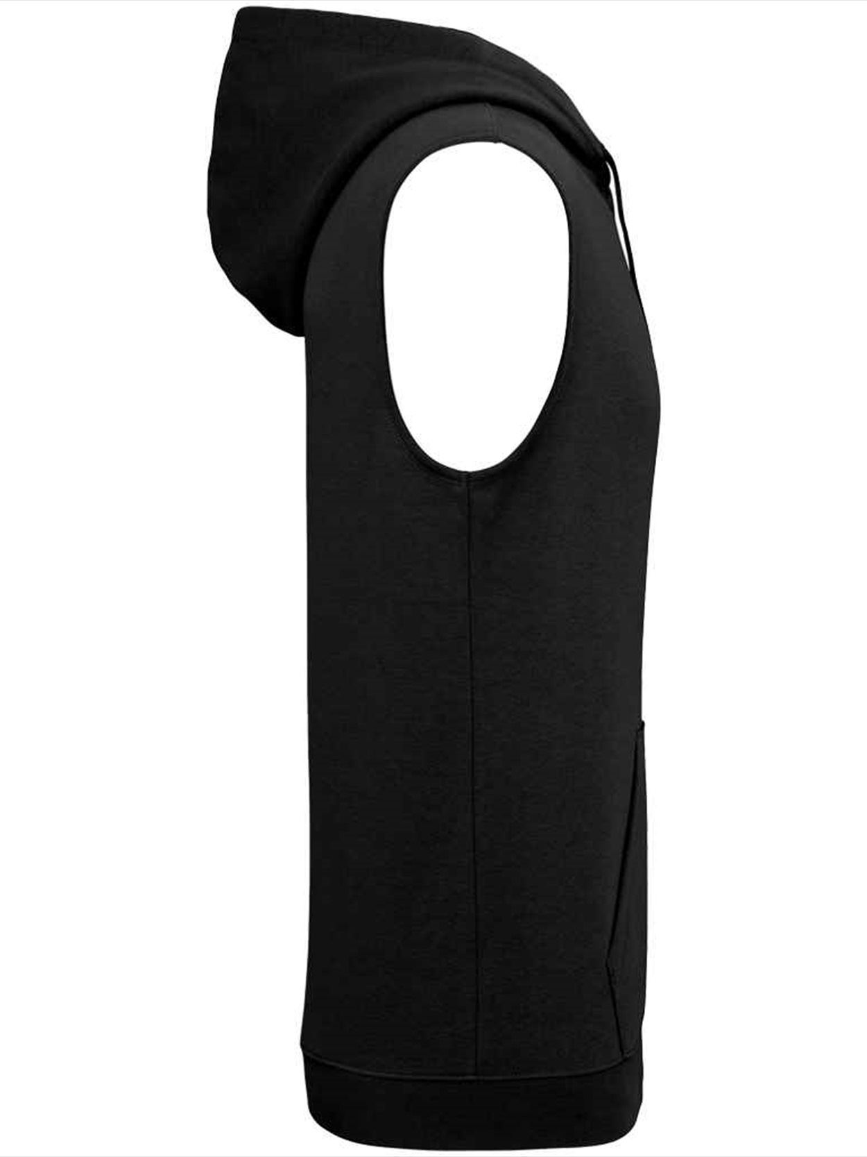 PA393 Proact Unisex Sleeveless Hoodie Image 3