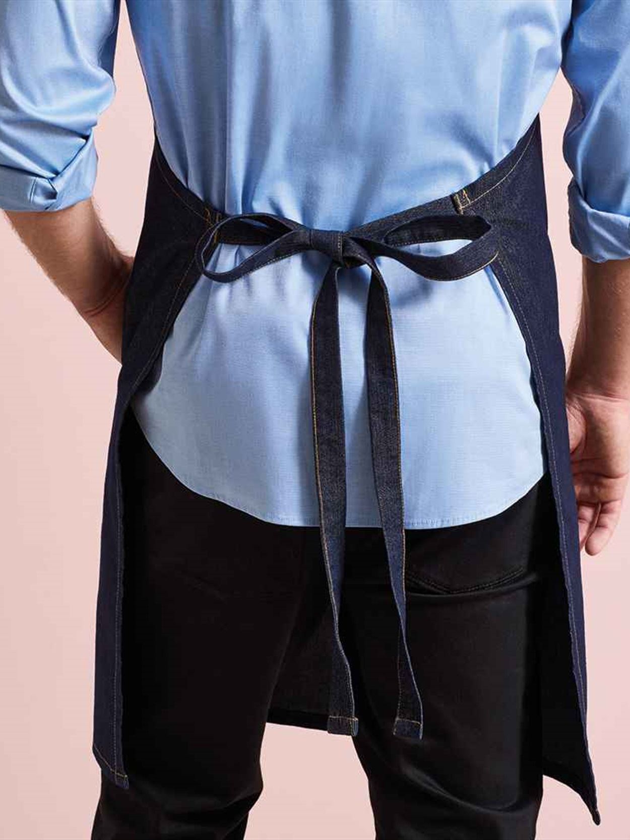 PR126 Premier Denim Bib Apron Image 1