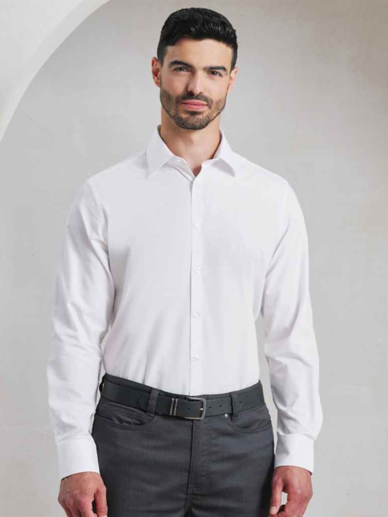 PR203 Premier Recyclight® Long Sleeve Poplin Shirt Image 2